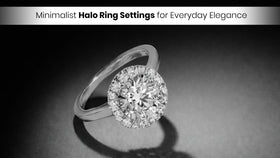 Minimalist Halo Ring Settings for Everyday