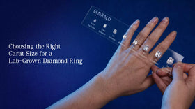 Choosing the Right Carat Size for a Lab-Grown Diamond Ring