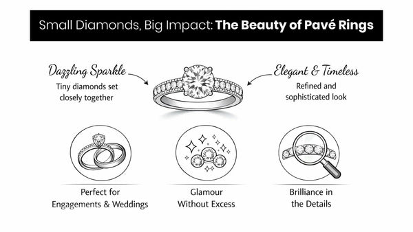 The Beauty of Pavé Rings