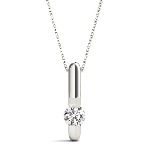 Knightsbridge Solitaire Pendant