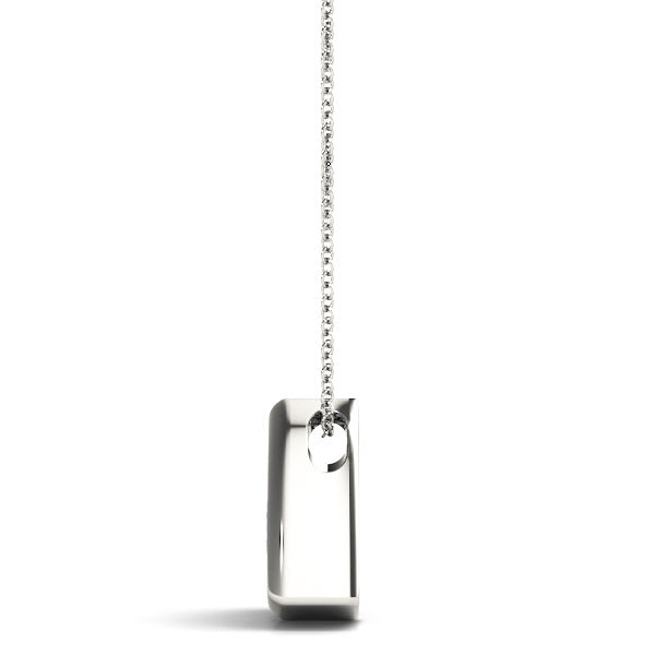 Killarney Bezel Pendant in Platinum