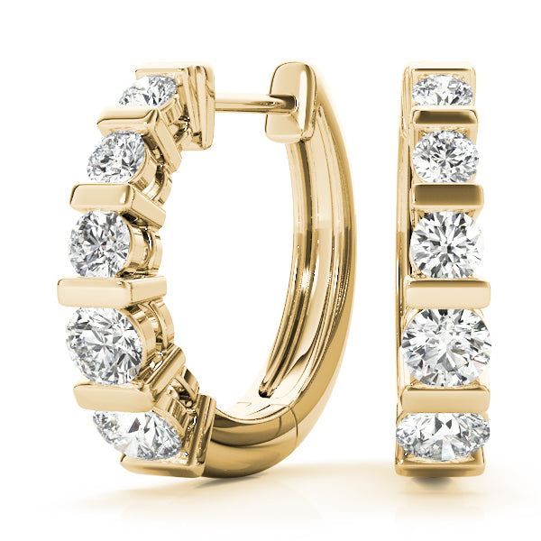 Cotswold Hoop Earrings in 9K Yellow Gold