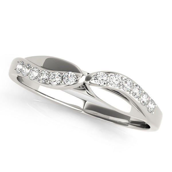 Cardiff Wedding Band in Platinum