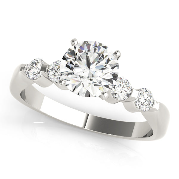 Hadrian Side Diamond Engagement Ring