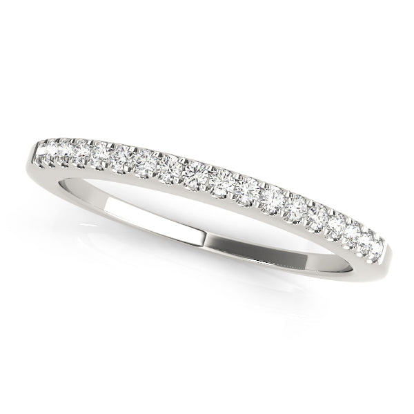 Cheltenham Wedding Band Prong Set in Platinum