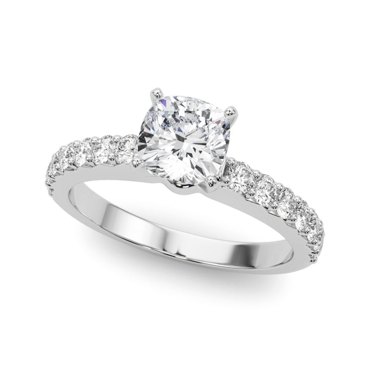 Severn 3/4 Pave Engagement Ring