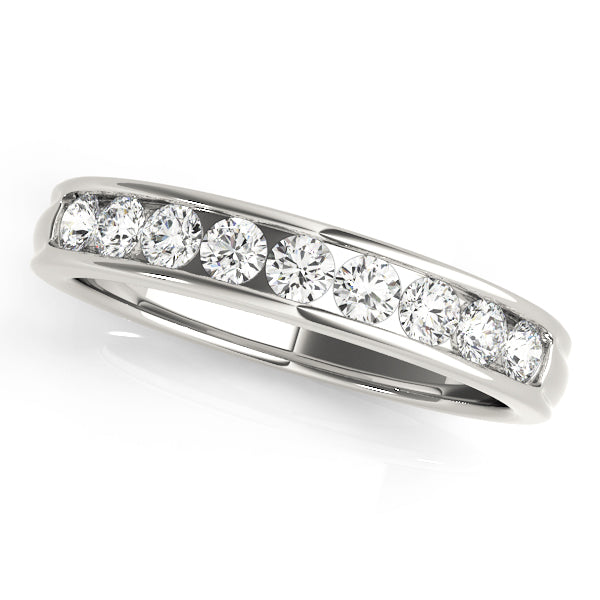 Winchester Wedding Band Channel Set in Platinum
