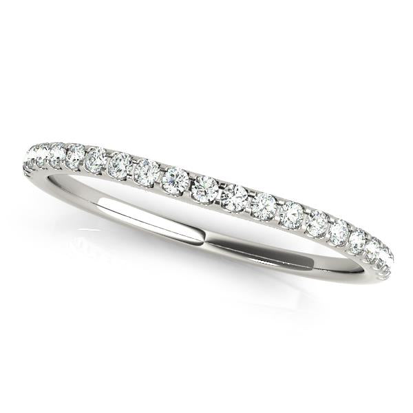 Warwick Wedding Band Prong Set in Platinum