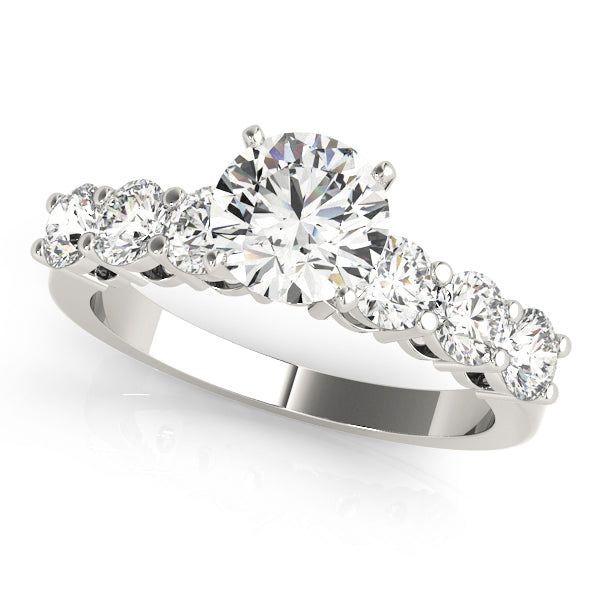 Lagan Side Stone Engagement Ring