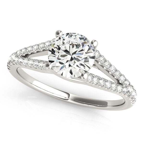 Ember Multirow Pave Engagement Ring