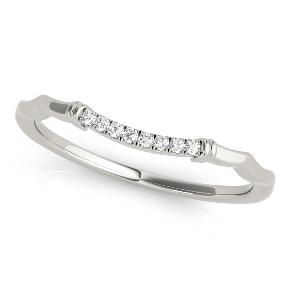 Loch lomond Wedding Band in Platinum