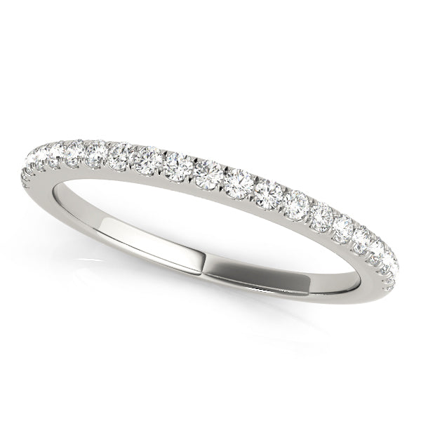 Brecon Wedding Band in Platinum