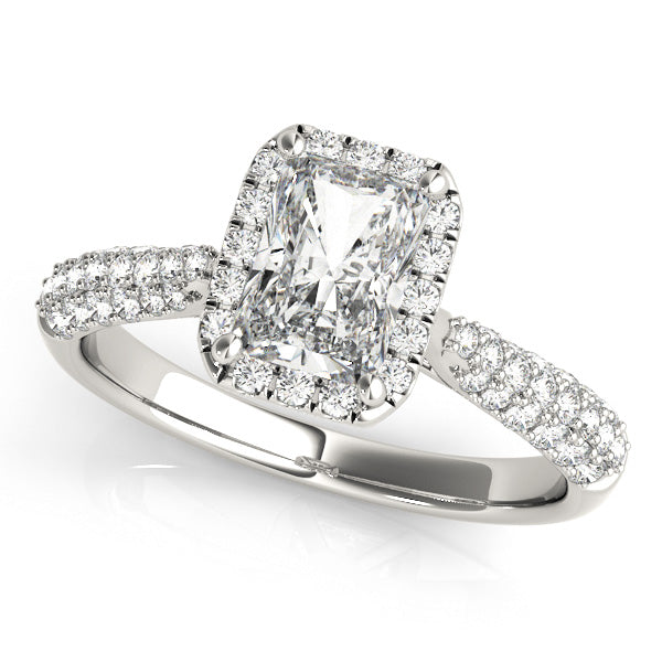 Pembrokeshire Halo Engagement Ring
