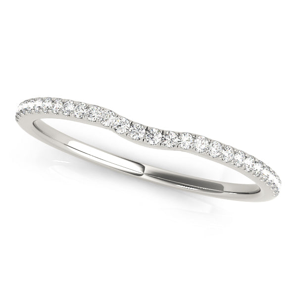 Dartmoor Wedding Band in Platinum