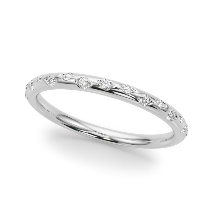 Bute Wedding Band in Platinum