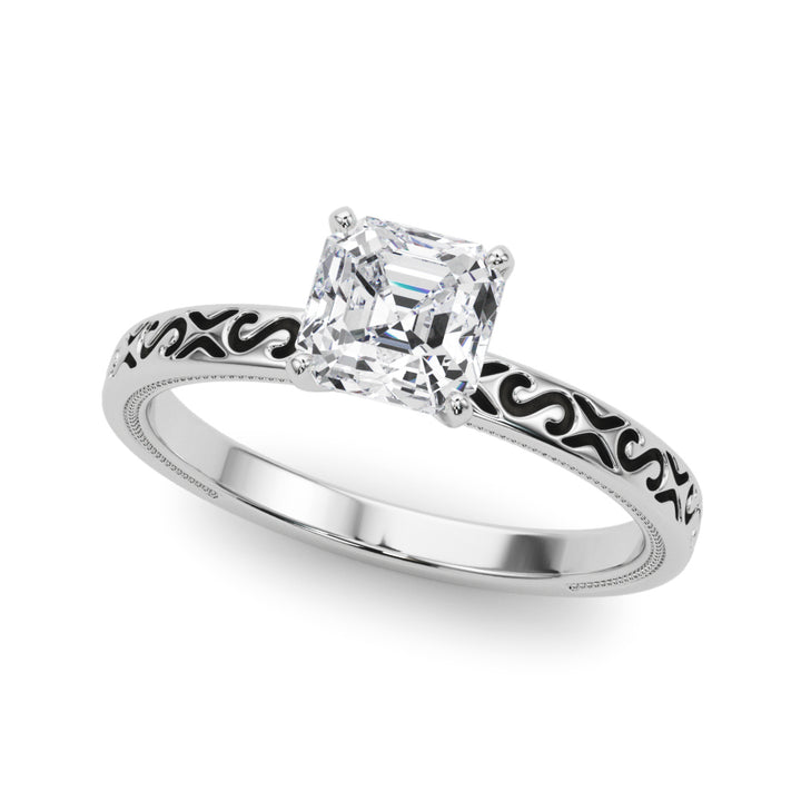 Sovereign Vintage Infinity Engagement Ring