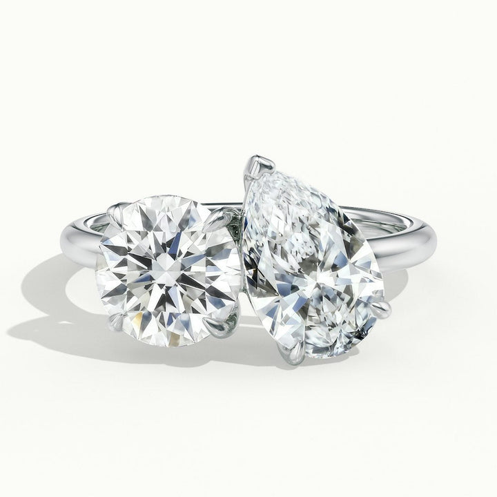 Mage Toi-et-Moi Engagement Ring