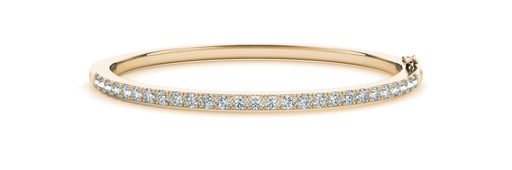 Cheltenham Traditional Bangle Bracelet in Yellow Gold