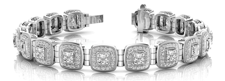 Durham Fashion Bracelet in Platinum