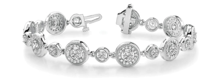 Chester Vintage Bracelet in Platinum
