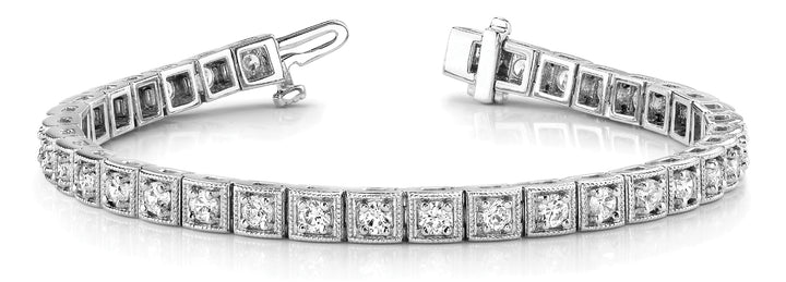 Edinburgh Vintage Bracelet in Platinum