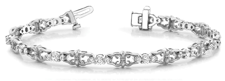 Belfast Fashion Bracelet in Platinum