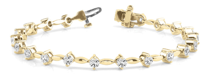 Birmingham Fashion Bracelet in Yellow Gold