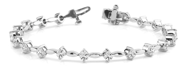 Birmingham Fashion Bracelet in Platinum