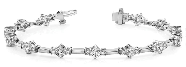 Windsor Fashion Bracelet in 18K White Gold