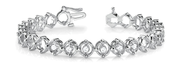 Leeds Fashion Bracelet in Platinum