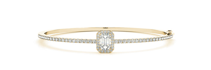 Killarney Traditional Bangle Bracelet in Yellow Gold
