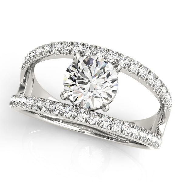 Amber Multirow Engagement Ring
