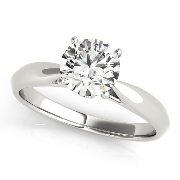 Harrogate Solitaire Hidden Halo Engagement Ring