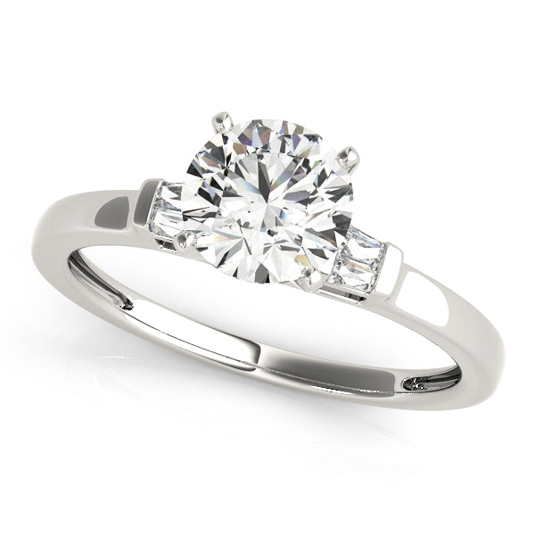 Shakespeare Three Stone Engagement Ring