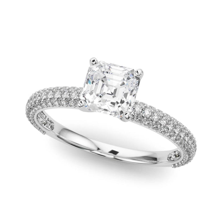 Hampton Three Row Engagement Ring