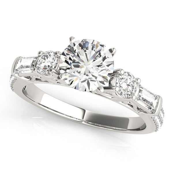 Waters Pave Engagement Ring