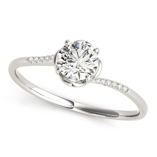 Chaucer Pave Engagement Ring