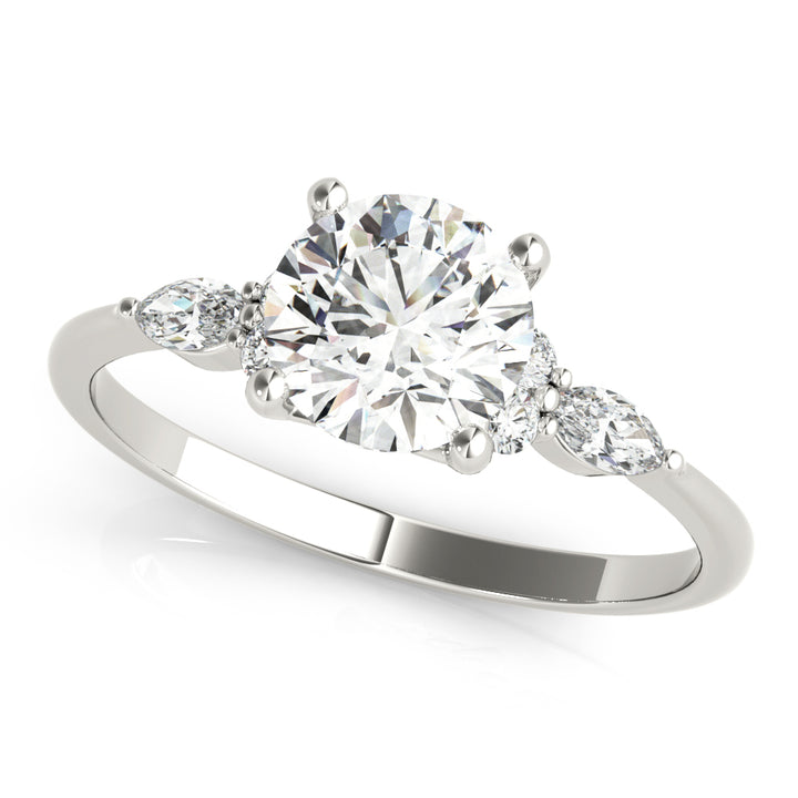 Potter Three Stone Engagement Ring