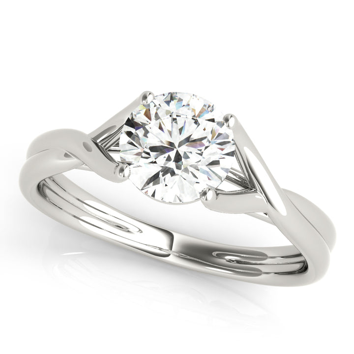 Netherfield Criss Cross Solitaire Engagement Ring