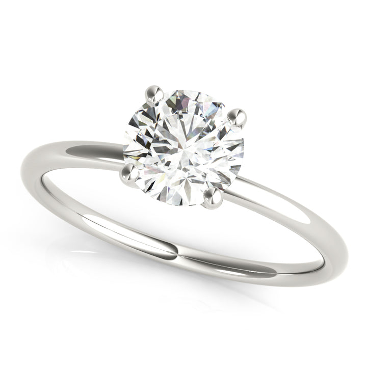 Newcastle Basket Solitaire Engagement Ring