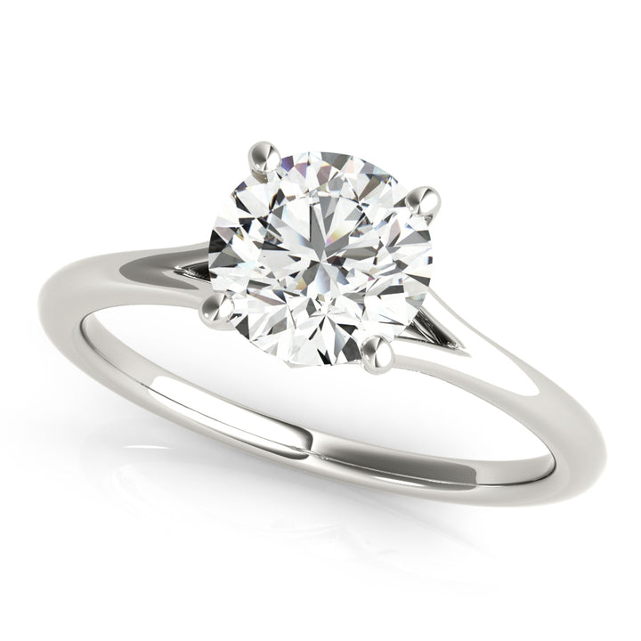 Nottingham Criss Cross Solitaire Engagement Ring