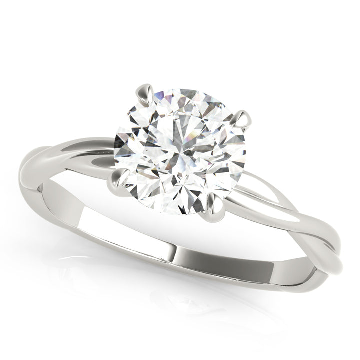 Coventry Twisted Solitaire Engagement Ring