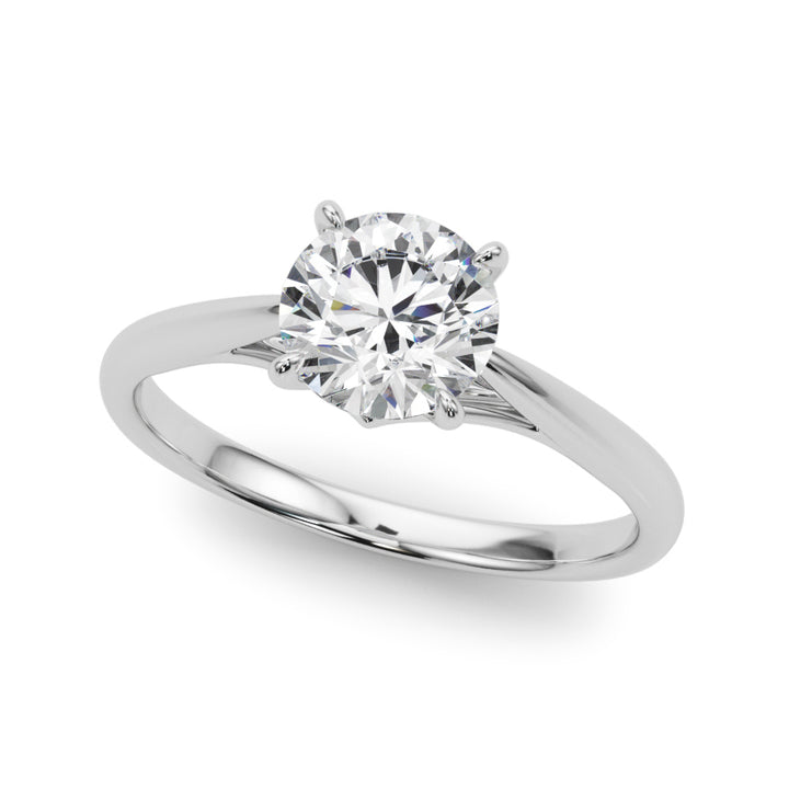 Killarney Tappered Shank Solitaire Engagement Ring