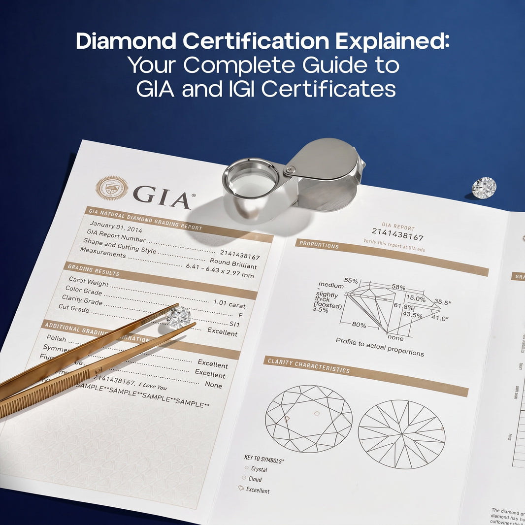 Diamond Certification Explained: Your Complete Guide to GIA and IGI Certificates