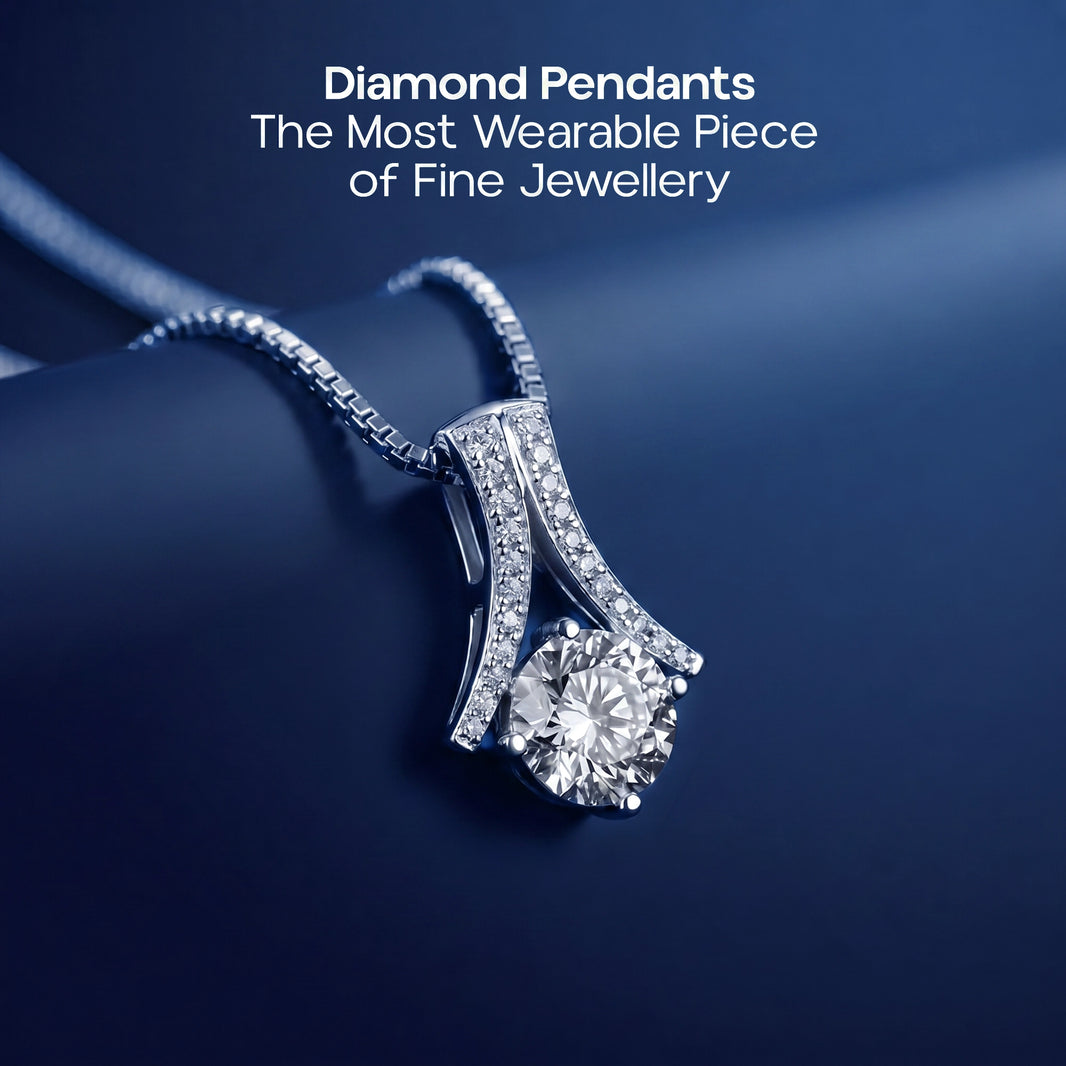 Diamond Pendants  The Most Wearable Piece of Fine Jewellery