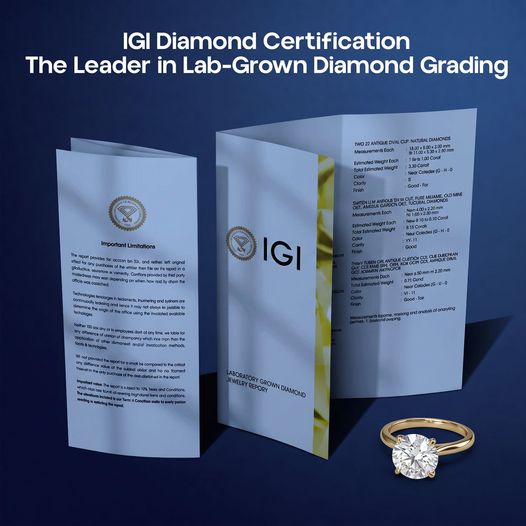 IGI Diamond Certification The Leader in Lab-Grown Diamond Grading