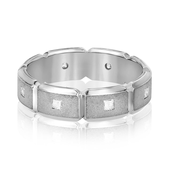 Archer 6mm Mens Diamond Band