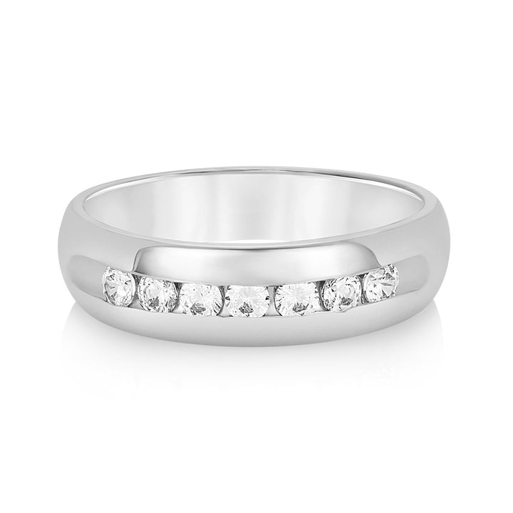 Cooper 6mm Mens Diamond Band