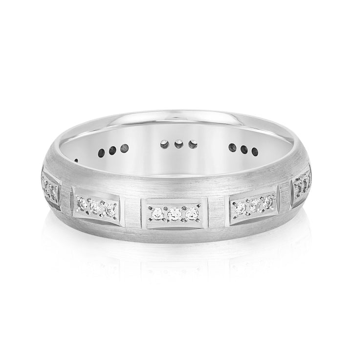 Sebastian 6mm Mens Diamond Band