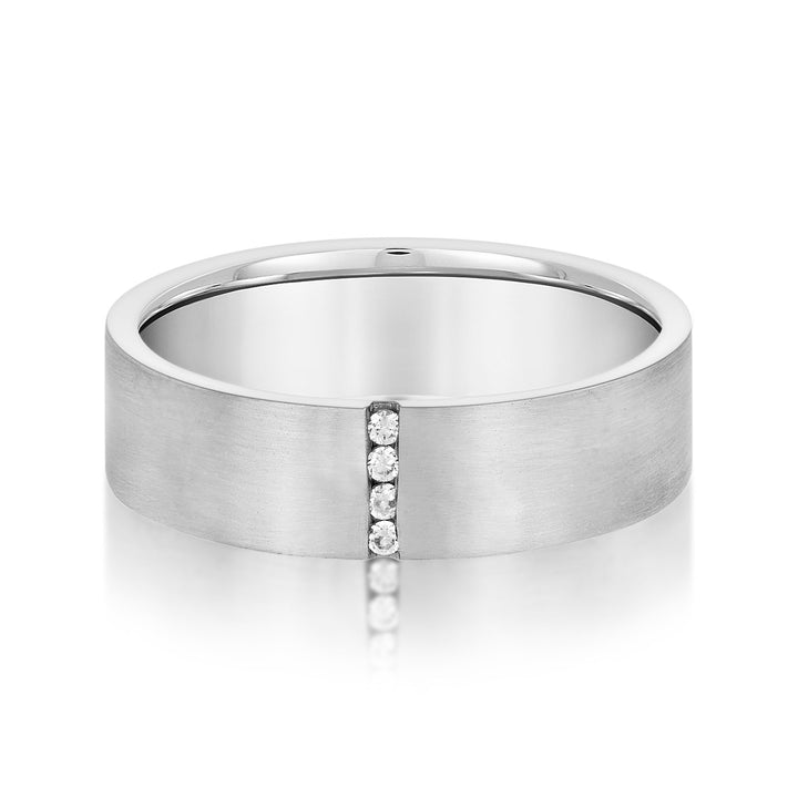 Xavier 6mm Mens Diamond Band